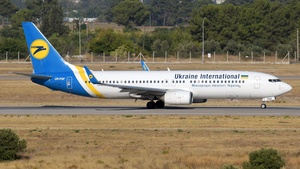 Photo of UR-PSF - Boeing 737-84R operated by Ukraine International Airlines
