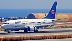 Photo of D-AHIE - Boeing 737-73S operated by Hamburg International