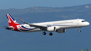 Photo of G-GBNI - Airbus A321-251NX operated by Government of the United Kingdom (opb Titan Airways)