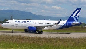 Photo of SX-NEQ - Airbus A320-271N operated by Aegean Airlines