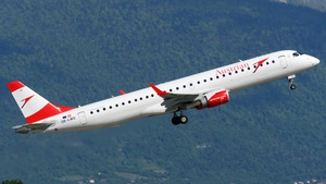 Photo of OE-LWC - Embraer ERJ-195LR operated by Austrian Airlines
