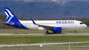Photo of SX-NER - Airbus A320-271N operated by Aegean Airlines