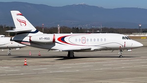 Photo of VT-RSG - Dassault Falcon 2000EX operated by RPSG Group