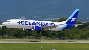 Photo of TF-ICV - Boeing 737 MAX 8 operated by Icelandair