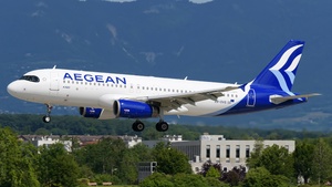 Photo of SX-DVS - Airbus A320-232 operated by Aegean Airlines