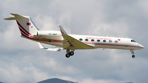 Photo of TC-DAP - Gulfstream GV-SP (G550) operated by Turkish Air Force