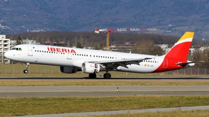 Photo of EC-JEJ - Airbus A321-213 operated by Iberia
