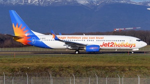 Photo of G-DRTP - Boeing 737-8AL operated by Jet2
