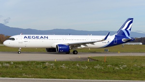 Photo of SX-NAL - Airbus A321-271NX operated by Aegean Airlines