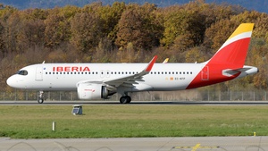 Photo of EC-NTP - Airbus A320-251N operated by Iberia