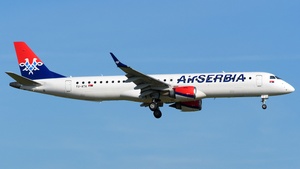 Photo of YU-ATA - Embraer ERJ-195LR operated by Air Serbia