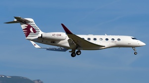 Photo of A7-CGB - Gulfstream G650ER operated by Qatar Executive