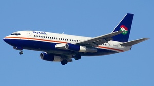 Photo of EY-532 - Boeing 737-25A(Adv) operated by SkyLink Arabia (opb East Air)