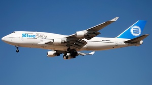 Photo of EP-MNA - Boeing 747-422 operated by Blue Sky