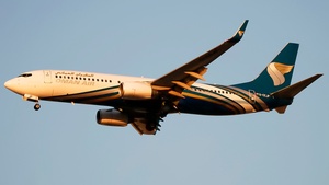 Photo of G-CEJP - Boeing 737-8BK operated by Oman Air (opb Flyglobespan)