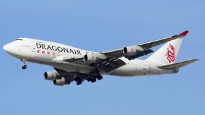 Photo of B-KAF - Boeing 747-412(BCF) operated by Dragonair Cargo