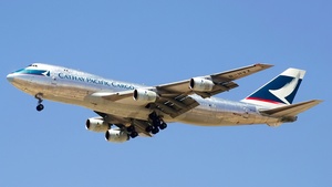 Photo of B-HVX - Boeing 747-267F operated by Cathay Pacific Cargo
