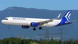 Photo of SX-NAH - Airbus A321-271NX operated by Aegean Airlines