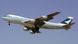 Photo of B-HVZ - Boeing 747-267F operated by Cathay Pacific Cargo
