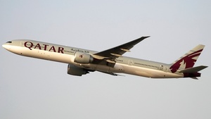 Photo of A7-BAA - Boeing 777-3DZ(ER) operated by Qatar Airways