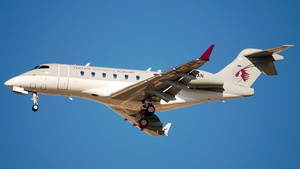 Photo of A7-AAN - Bombardier Challenger 300 operated by Qatar Amiri Flight