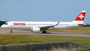 Photo of HB-JPA - Airbus A321-271NX operated by Swiss International Air Lines