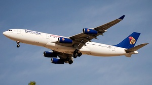 Photo of SU-GBO - Airbus A340-212 operated by Egyptair