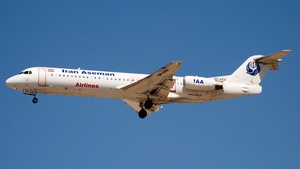 Photo of EP-ASX - Fokker 100 operated by Iran Aseman Airlines