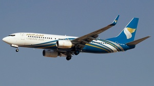 Photo of A4O-BA - Boeing 737-8BK operated by Oman Air