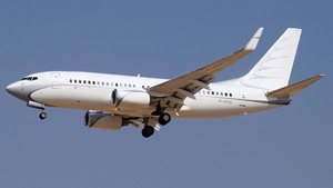 Photo of M-URUS - Boeing 737-7GC(BBJ) operated by Global Jet Luxembourg