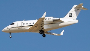 Photo of AP-GAK - Bombardier Challenger 604 operated by Princely Jets