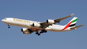Photo of A6-ERJ - Airbus A340-541 operated by Emirates