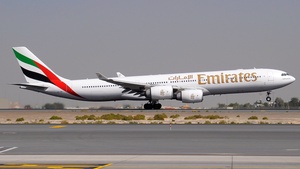 Photo of A6-ERI - Airbus A340-541 operated by Emirates