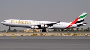 Photo of A6-ERQ - Airbus A340-313 operated by Emirates