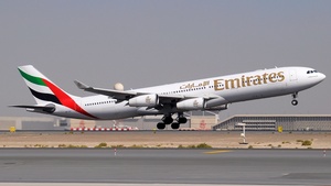 Photo of A6-ERT - Airbus A340-313 operated by Emirates