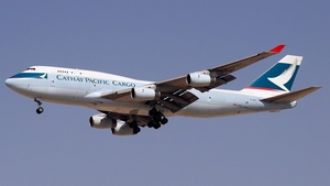 Photo of B-HOZ - Boeing 747-467(BCF) operated by Cathay Pacific Cargo