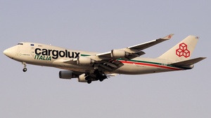 Photo of LX-KCV - Boeing 747-4R7F operated by Cargolux Italia