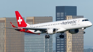 Photo of HB-JVZ - Embraer ERJ-195AR operated by Helvetic Airways