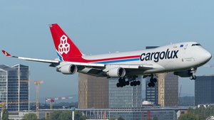 Photo of LX-ECV - Boeing 747-4HQF(ER) operated by Cargolux