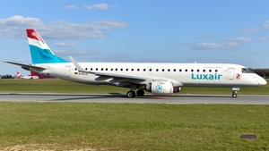 Photo of D-ACJJ - Embraer ERJ-190LR operated by Luxair (opb German Airways)