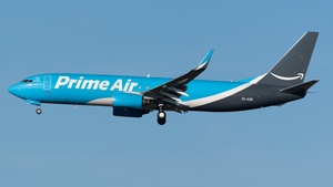 Photo of EI-AZB - Boeing 737-8AS(SF) operated by Amazon Prime Air (opb ASL Airlines Ireland)