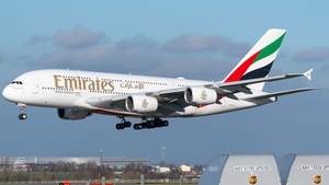 Photo of A6-EVA - Airbus A380-842 operated by Emirates