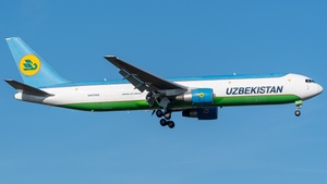 Photo of UK67002 - Boeing 767-33P(ER)(BCF) operated by Uzbekistan Airways Cargo