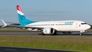 Photo of LX-LBK - Boeing 737 MAX 8 operated by Luxair