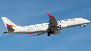 Photo of D-AZFA - Embraer ERJ-190LR operated by German Airways