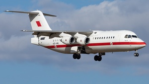 Photo of A9C-AWL - British Aerospace Avro RJ100 operated by Royal Bahraini Air Force