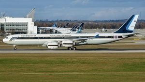 Photo of HS-TYV - Airbus A340-541 operated by Royal Thai Air Force