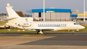 Photo of OO-FAE - Dassault Falcon 7X operated by Belgian Air Force (opb Luxaviation Belgium)