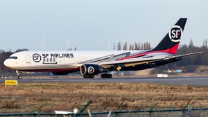 Photo of B-7593 - Boeing 767-338(ER)(BCF) operated by SF Airlines