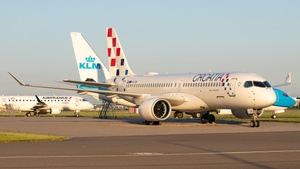 Photo of 9A-CAE - Airbus A220-300 operated by Croatia Airlines